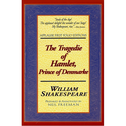 Hamlet: Folio Text Paperback (Softcover Book)