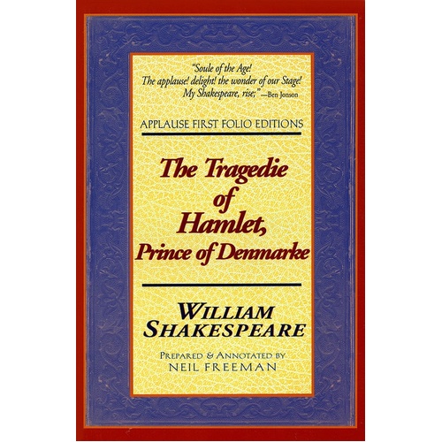 Hamlet: Folio Text Paperback (Softcover Book)