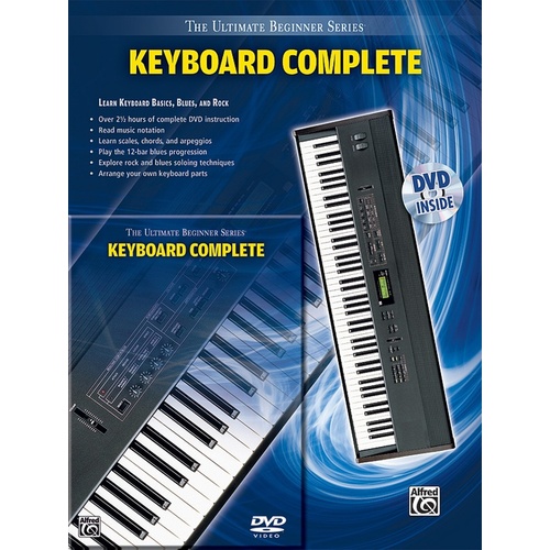 Ultimate Beginner Keyboard Complete Book/DVD