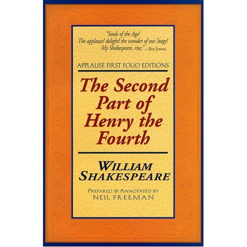 Henry Iv Part 2: Folio Text Paperback (Softcover Book)