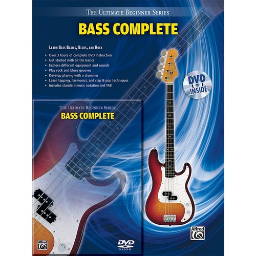Ultimate Beginner Bass Complete Book/DVD