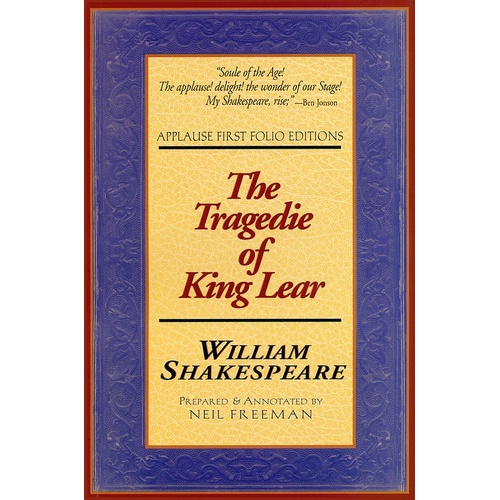 Tragedie Of King Lear The William Shakespeare (Softcover Book)
