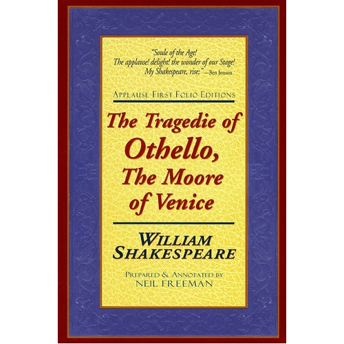 Tragedie Of Othello-Moore O Venice 1st Fol Ed (Softcover Book)