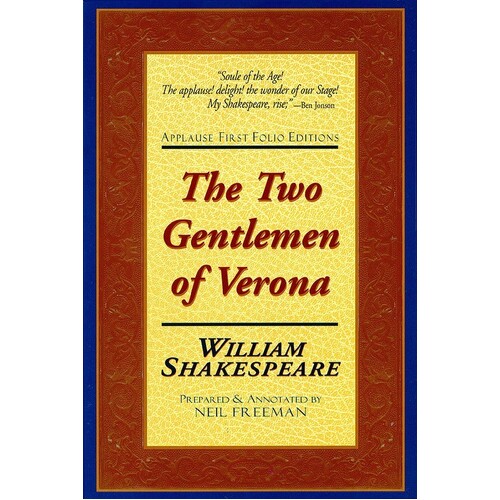 Two Gentlemen Of Verona (Softcover Book)