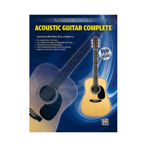 Ultimate Beginner Acoustic Guitar Complete Book and DVD