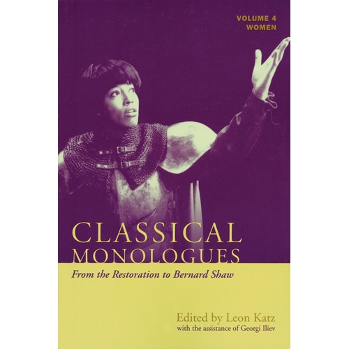 Classical Monologues Women Vol 4 (Softcover Book)