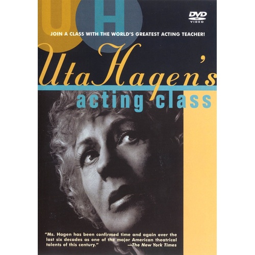 Uta Hagens Acting Class The DVDs 2DVD Set (DVD Only)