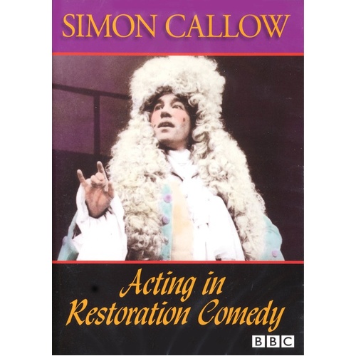 Acting In Restoration Comedy Masterclass DVD (DVD Only)