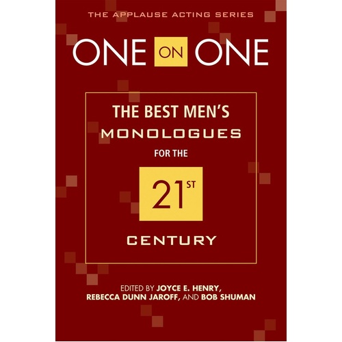 One On One Best Mens Monologues 21st Century (Softcover Book)