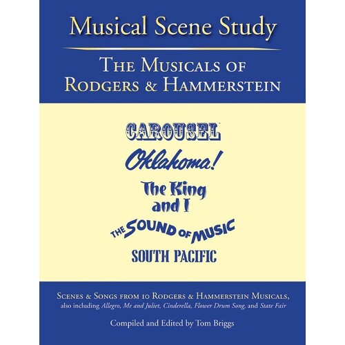 Musical Scene Study Rodgers and Hammerstein (Softcover Book)