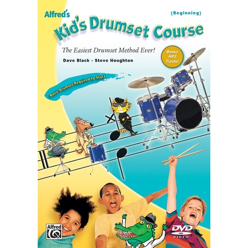 Alfreds Kids Drumset Course DVD