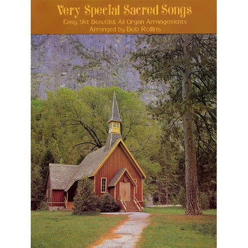 Very Special Sacred Songs Arranged For Organ (Softcover Book)