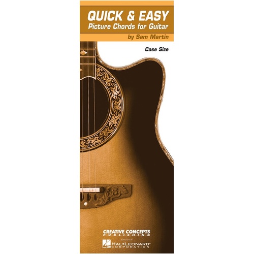 Quick and Easy Picture Chords For Guitar Sml (Softcover Book)