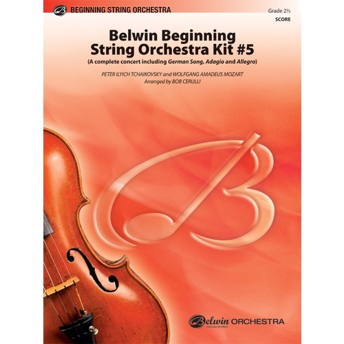 Belwin Beginning String Orchestra Kit #5 Grade 2.5