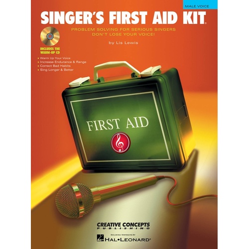 Singers First Aid Kit Male Voice Book/CD (Softcover Book/CD)