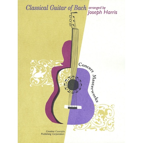 Classical Guitar Of Bach Guitar (Softcover Book)
