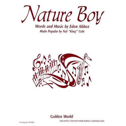 Nature Boy S/S PVG (Sheet Music)