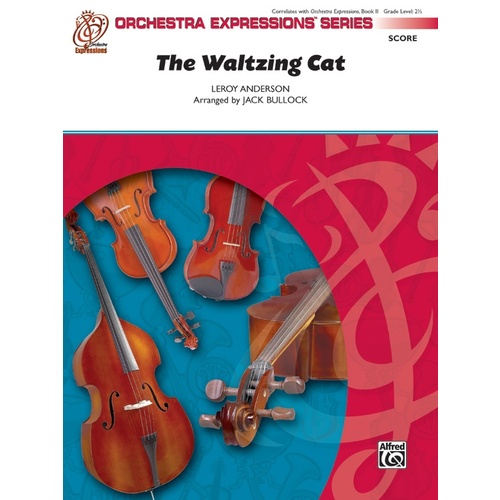 Waltzing Cat String Orchestra Conductor Score Grade 2.5