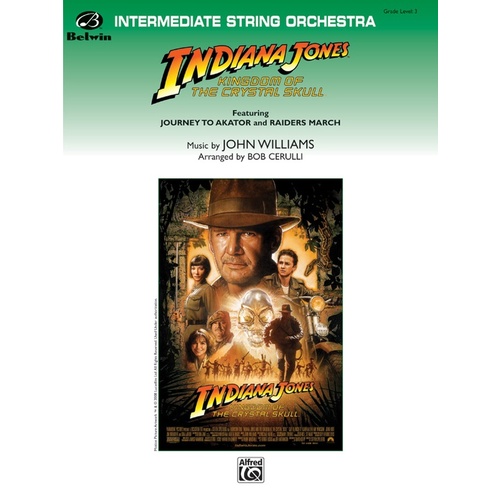 Indiana Jones King Of Crystal Skull Themes String Orchestra Gr 3