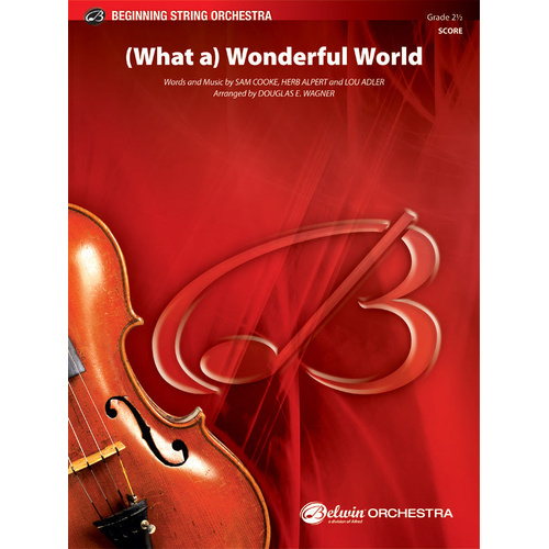 What a Wonderful World String Orchestra Sheet Music