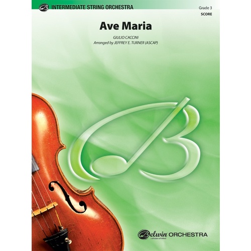 Ave Maria String Orchestra Gr 3