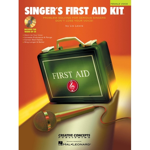 Singers First Aid Kit Female Voice Book/CD (Softcover Book/CD)