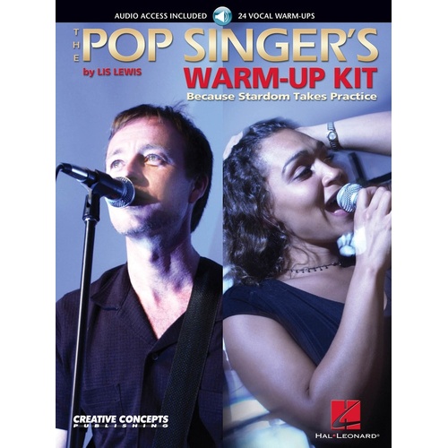 Pop Singers Warm Up Kit Book/CD (Softcover Book/CD)