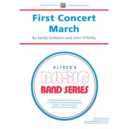 First Concert March Concert Band Gr 1