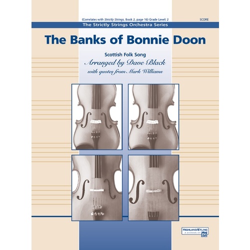 Banks of Bonnie Doon String Orchestra Grade 2 Conductor Score