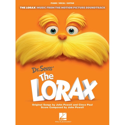 The Lorax Movie Soundtrack PVG (Softcover Book)