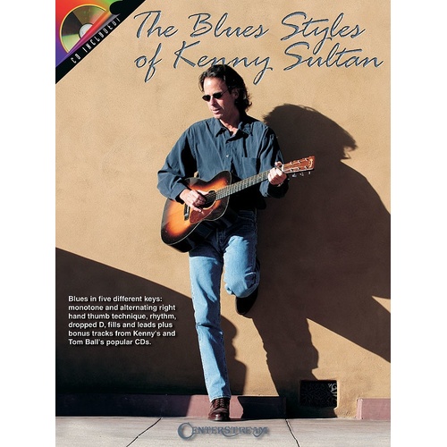 Blues Styles Of Kenny Sultan Book/CD (Softcover Book/CD)