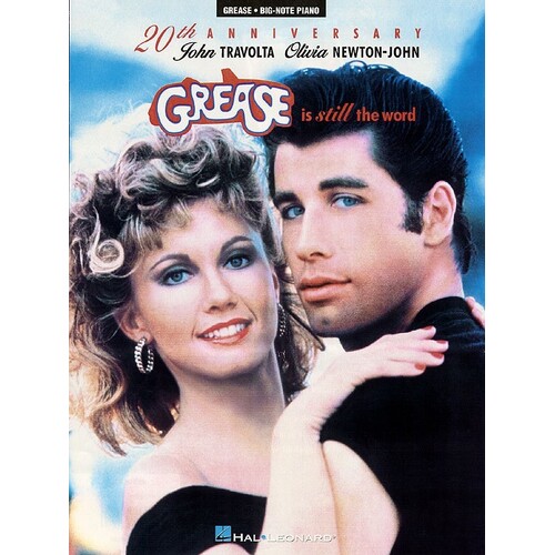 Grease Is Still The Word Big Note Piano