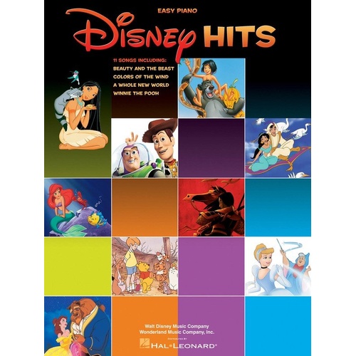 Disney Hits Easy Piano Sheet Music