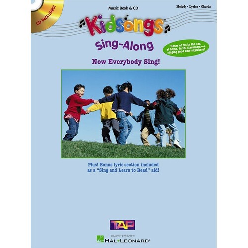 KIDSONGS NOW EVERYBODY SING Book/CD