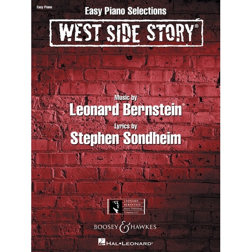 West Side Story Easy Piano Vocal (Softcover Book)