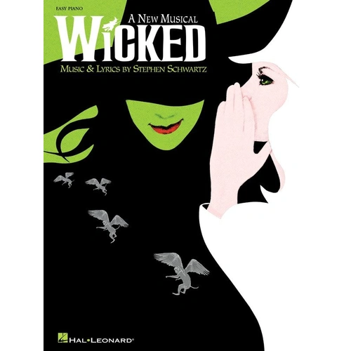 Wicked Vocal Selections Easy Piano Sheet Music by Hal Leonard, 112 Pages, Easy Piano with Lyrics