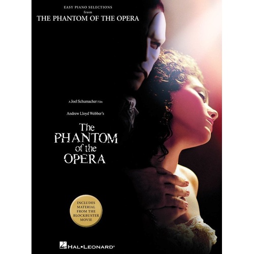 Phantom of the Opera Easy Piano Selections Songbook by Hal Leonard