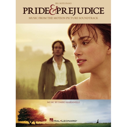 Pride and Prejudice Movie Soundtrack Big Note Piano (Softcover Book)