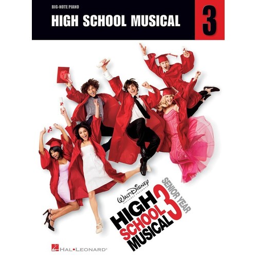 High School Musical 3 Big Note Piano (Softcover Book)