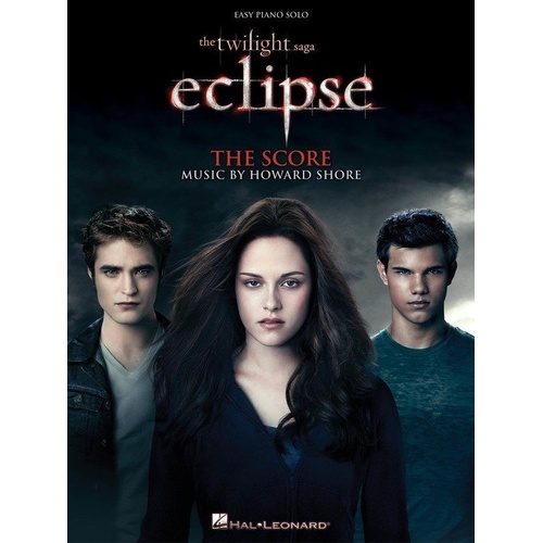 Twilight Eclipse Score Easy Piano Songbook by Hal Leonard, 48 Pages, 10 Selections, Color Photos
