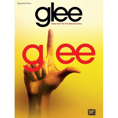 Glee Big Note Piano (Softcover Book)