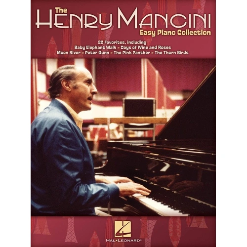 Henry Mancini Easy Piano Collection by Hal Leonard - 22 Classic Arrangements for Piano with Lyrics, 80 Pages