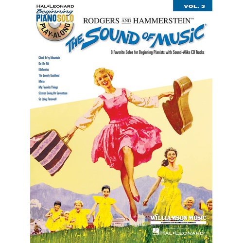 Sound Of Music Beg Piano Play Along Book/CD V3 (Softcover Book/CD)