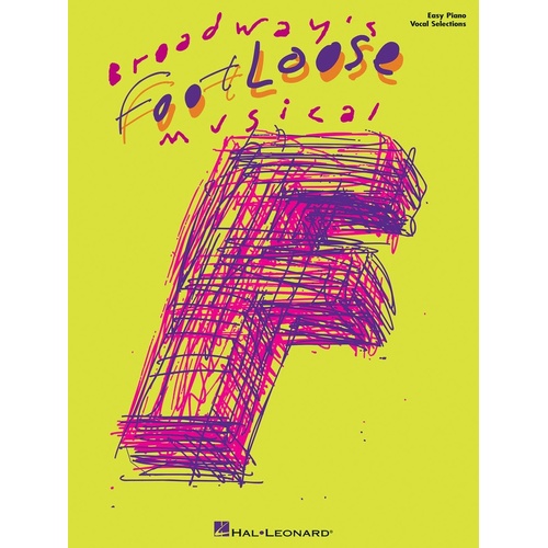 Footloose Broadway Musical Easy Piano Selections (Softcover Book)