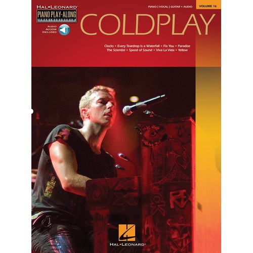 Coldplay Piano Play Along Book/Online Audio V16 (Softcover Book/Online Audio)