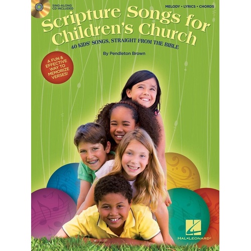 Scripture Songs for Children's Church Book and CD