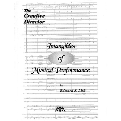 Intangibles Of Musical Performance (Softcover Book)