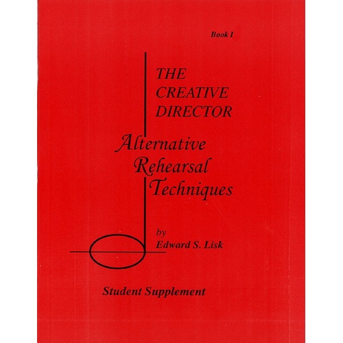 Alternative Rehearsal Techniques Stud Supp Book 1 (Softcover Book)