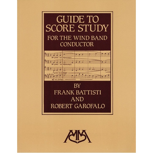Guide To Score Study (Softcover Book)