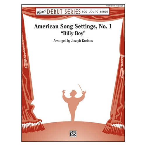 American Song Settings No 1 for Concert Band - CB 1.5
